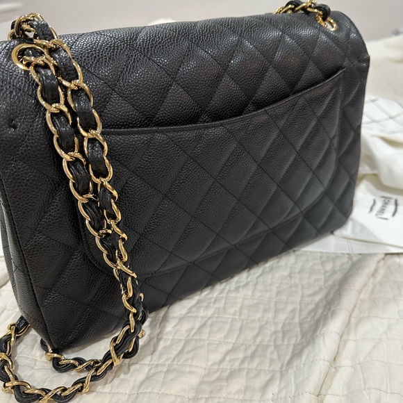 Chanel jumbo Classic Flap shoulder bag - Picture 10 of 14